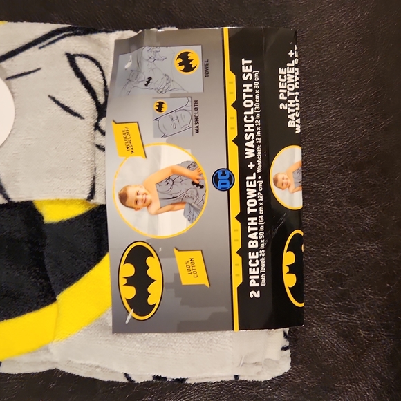 Batman Bath towel set - Picture 2 of 3
